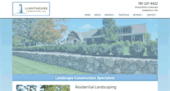 Desktop Screenshot of lighthouselandscape.com