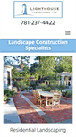 Mobile Screenshot of lighthouselandscape.com